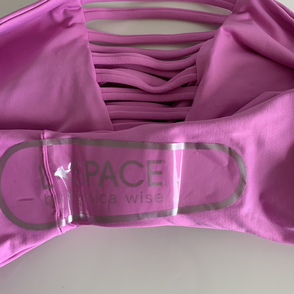 NWT L*Space Harrington Bitsy Bikini Bottom in Rosebud - Picture 4 of 5